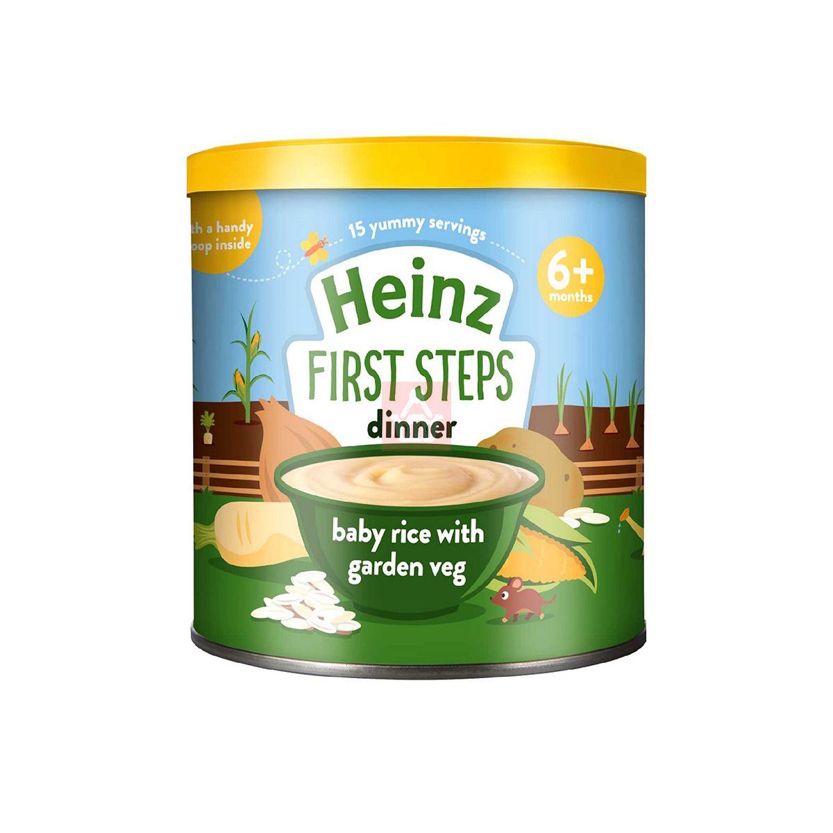 Heinz First Steps Baby Rice with Garden Veg 200 g